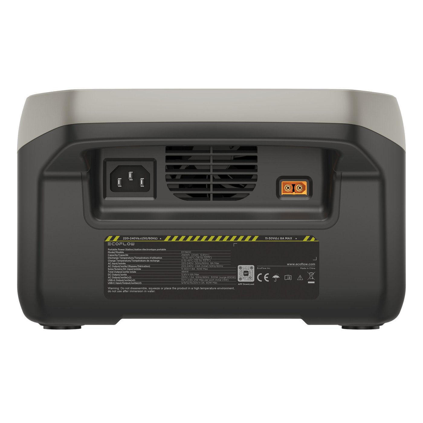 EcoFlow River 2 Portabel kraftstation 256 Wh