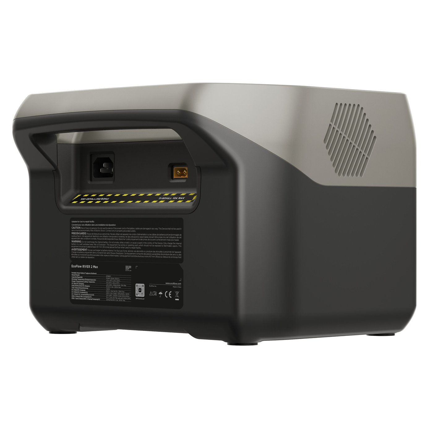 EcoFlow River 2 Max Portabel kraftstation 512 Wh