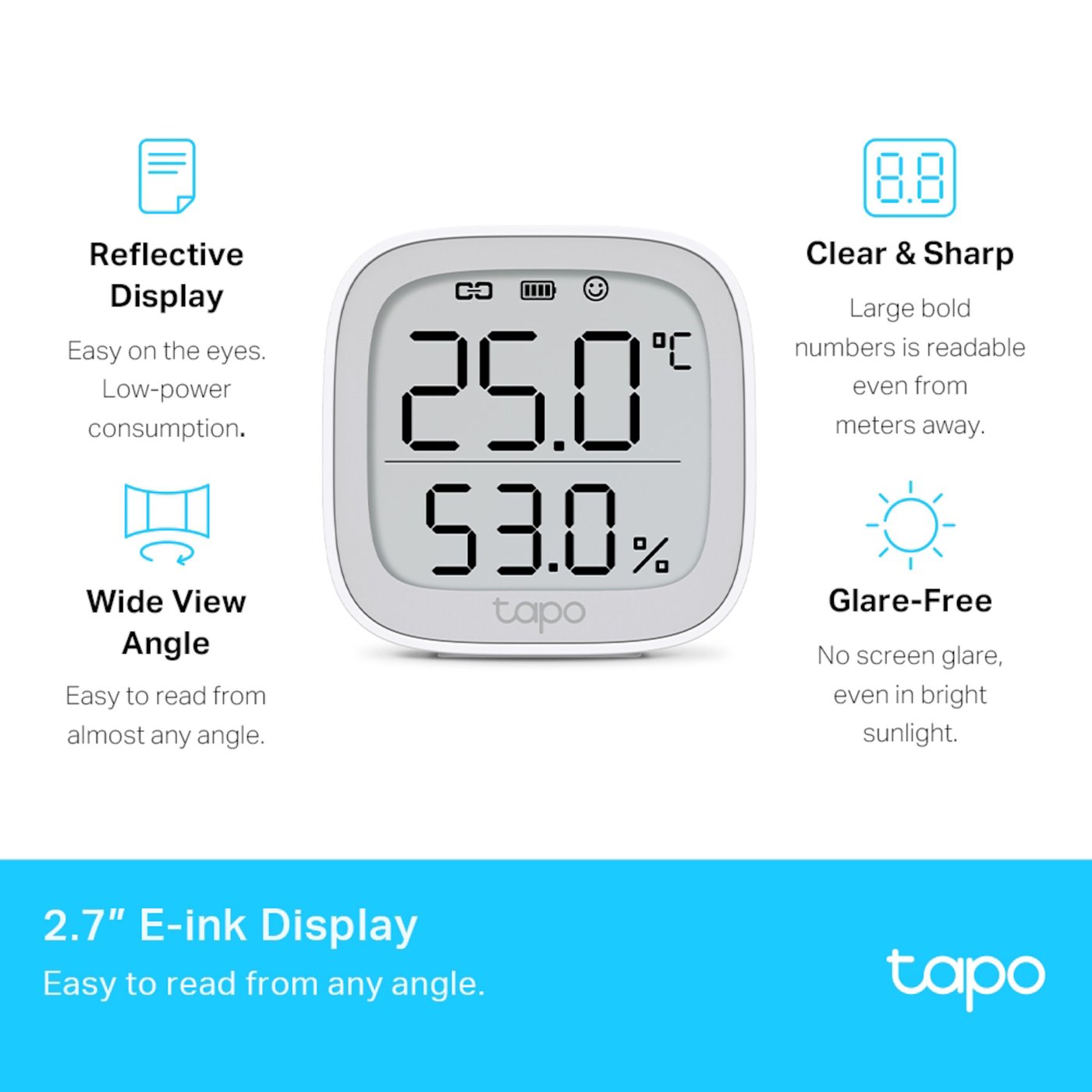 TP-link Tapo T315 Smart Termometer och hygrometer
