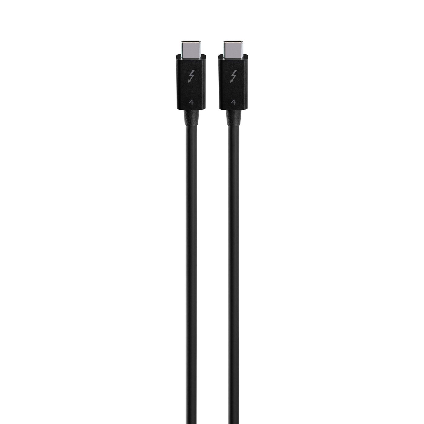 Plexgear Thunderbolt 4 USB-C-kabel 70 cm Svart