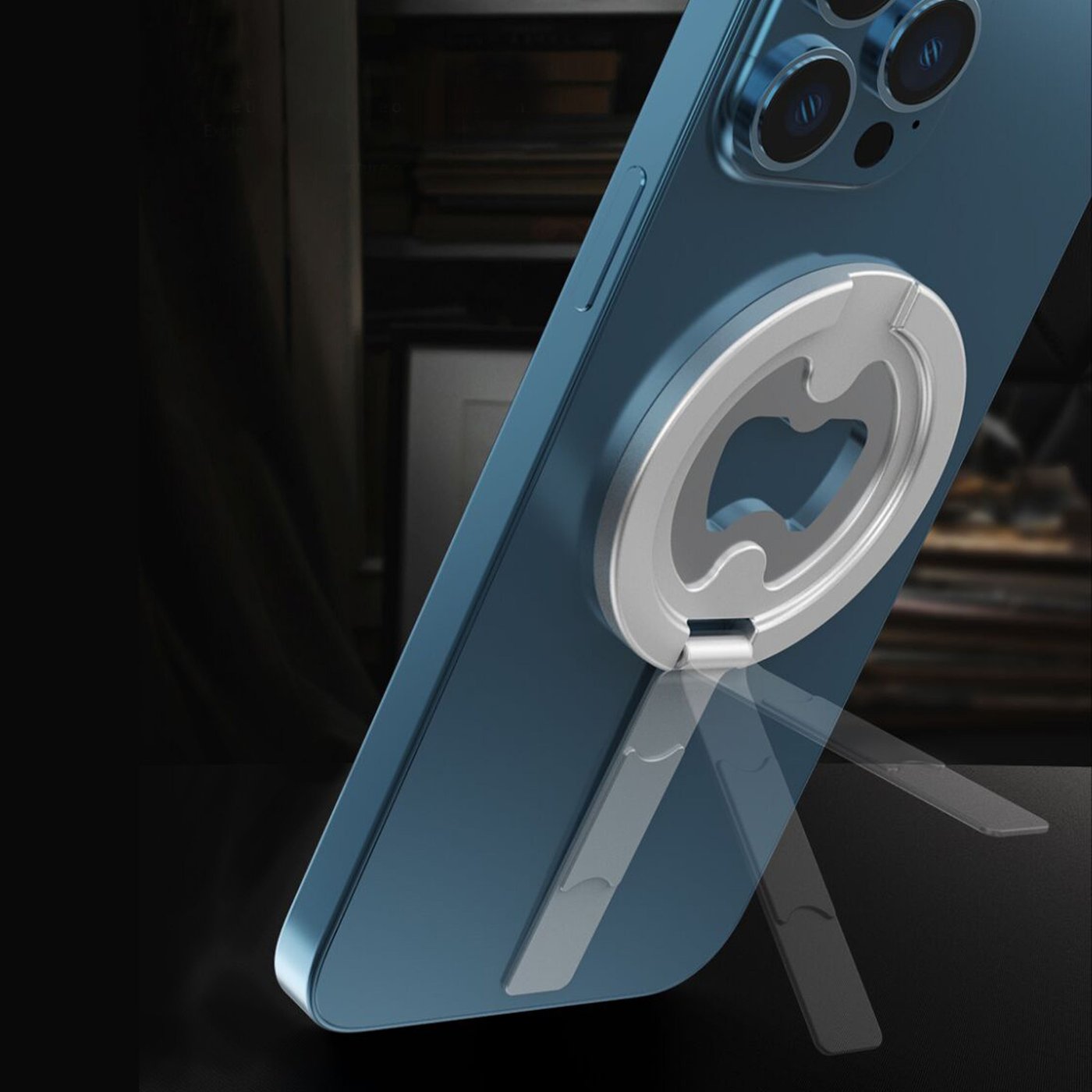 Linocell Magnetisk mobilstativ med innebygd flaskeåpner