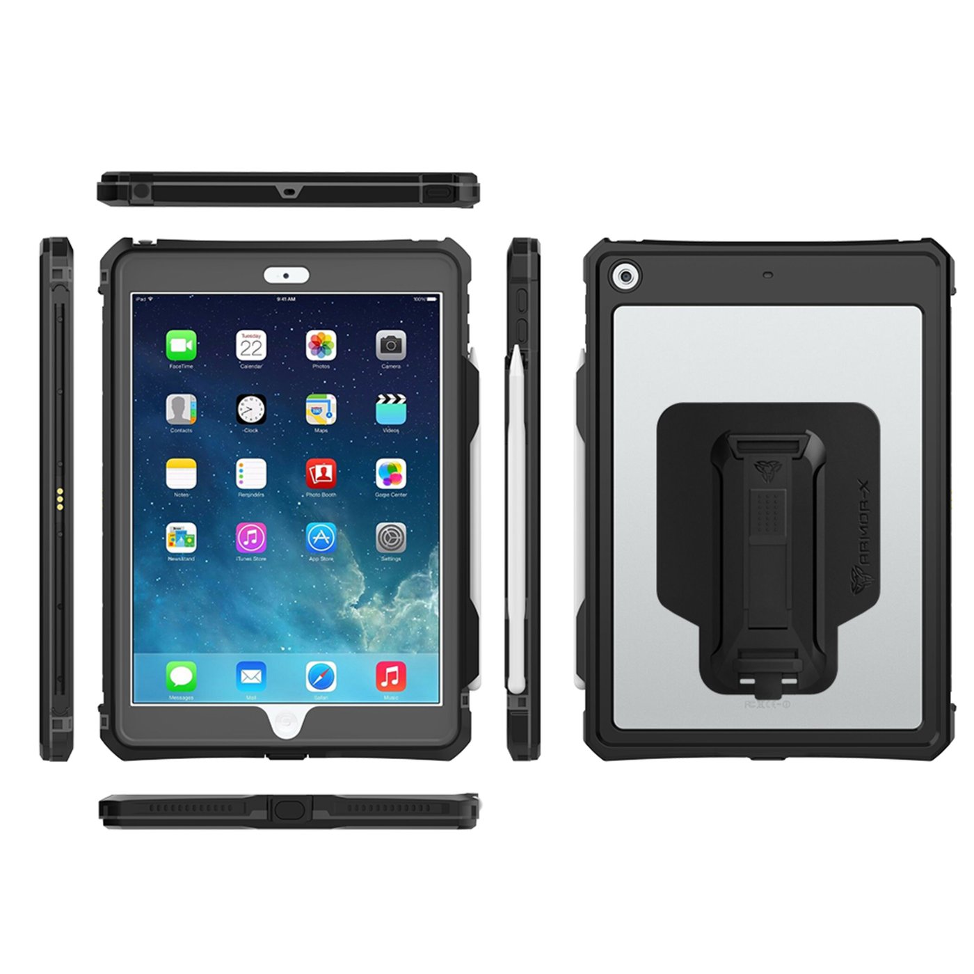 Armor-X Vanntett deksel for iPad 10,2"