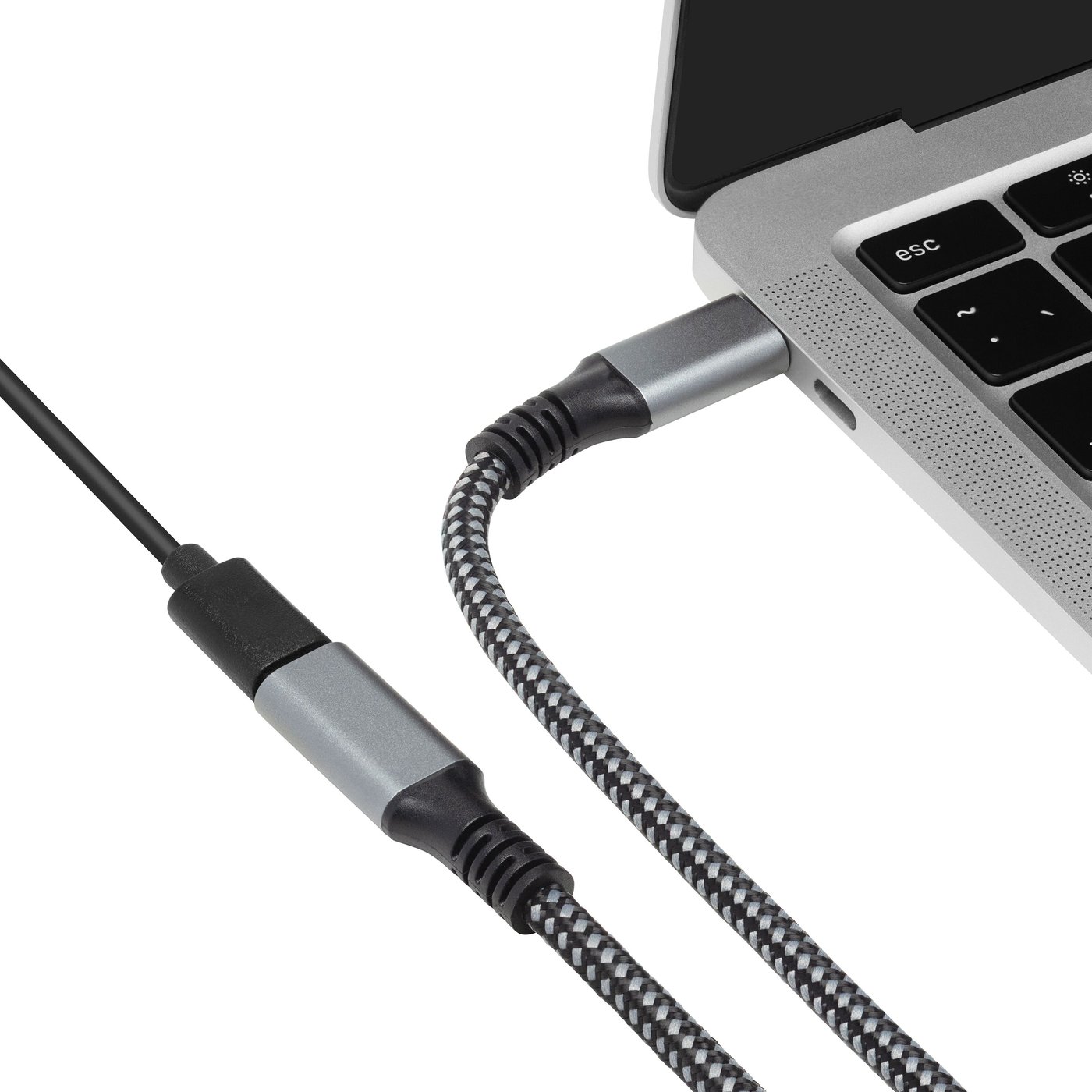 Plexgear Forlengelseskabel for USB-C 1 m