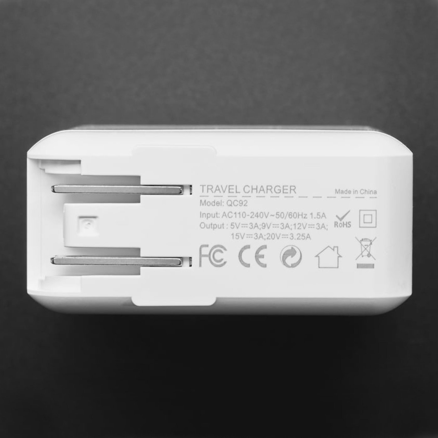 USB-C til DC-kabel 5,5x2,5 mm 15 V