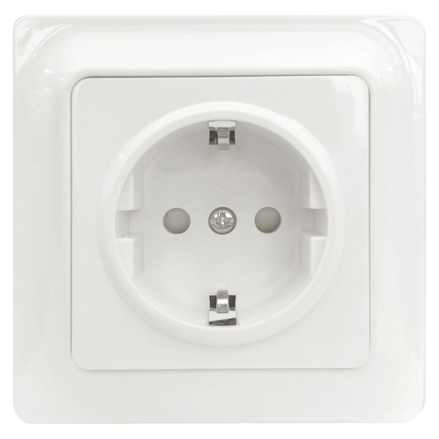 Malmbergs Gamma Jordet vegguttak 1-veis - Hvit