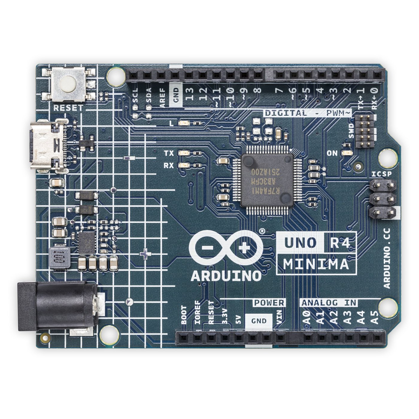 Arduino Uno Rev4 Minima Utviklingskort