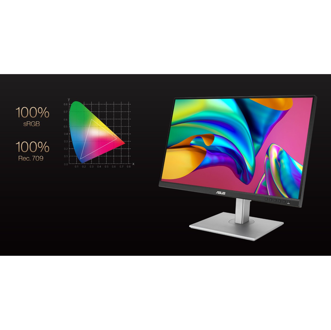 Asus ProArt Display PA278CV Profesjonell monitor 27” QHD IPS