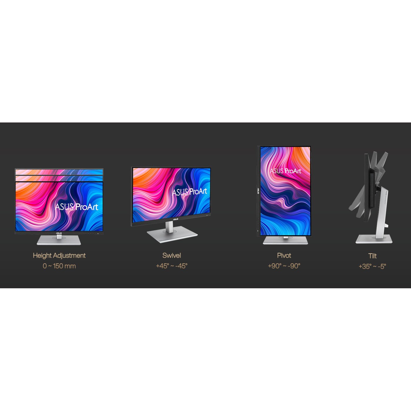 Asus ProArt Display PA278CV Profesjonell monitor 27” QHD IPS