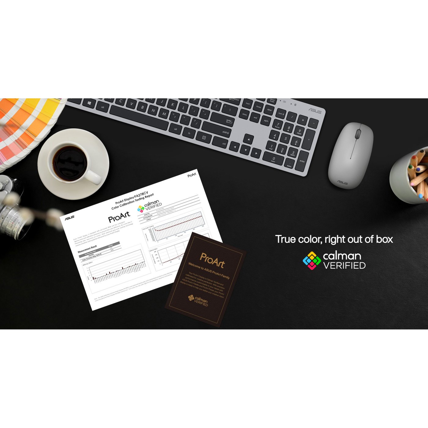 Asus ProArt Display PA278CV Profesjonell monitor 27” QHD IPS