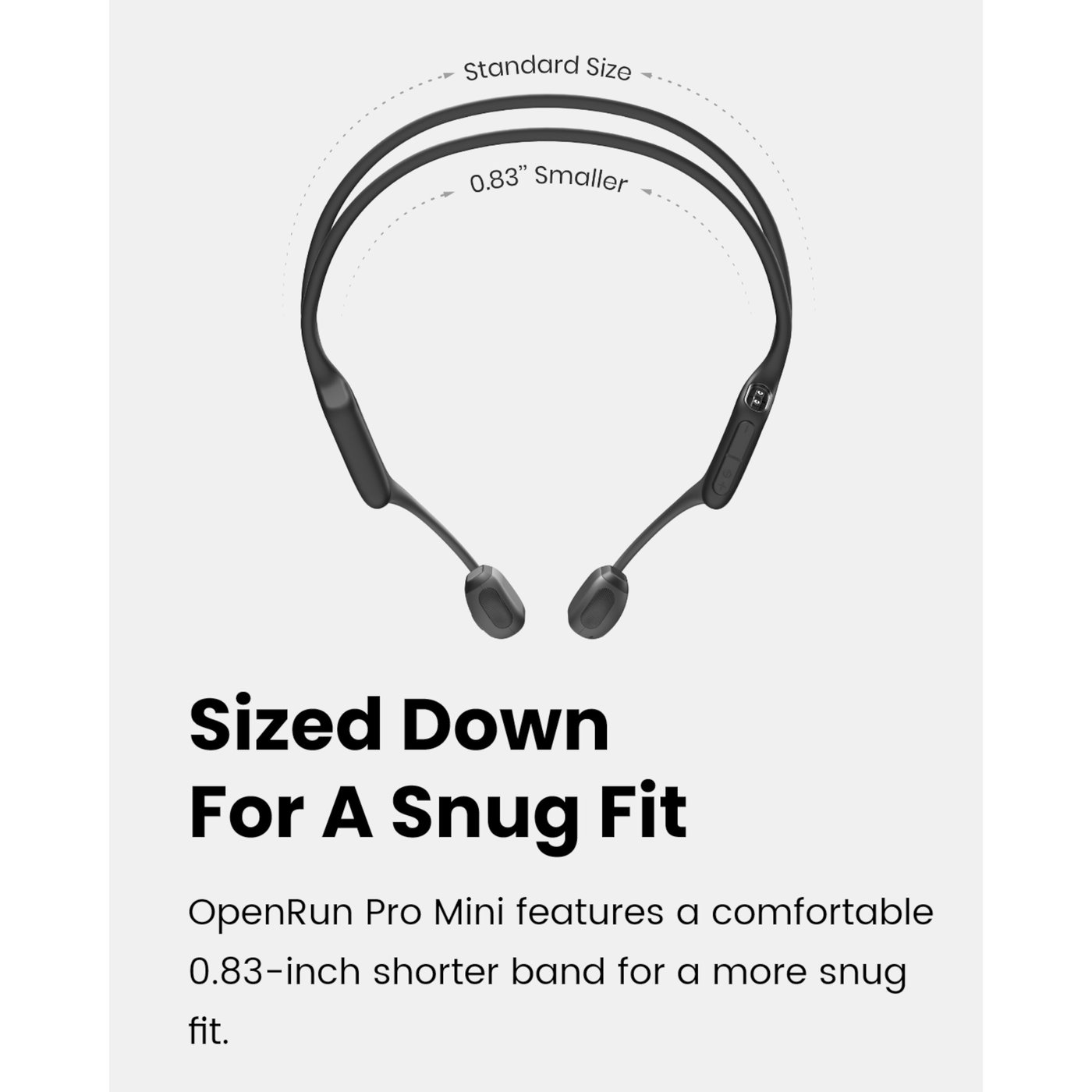 Shokz OpenRun Pro Mini Trådlösa hörlurar