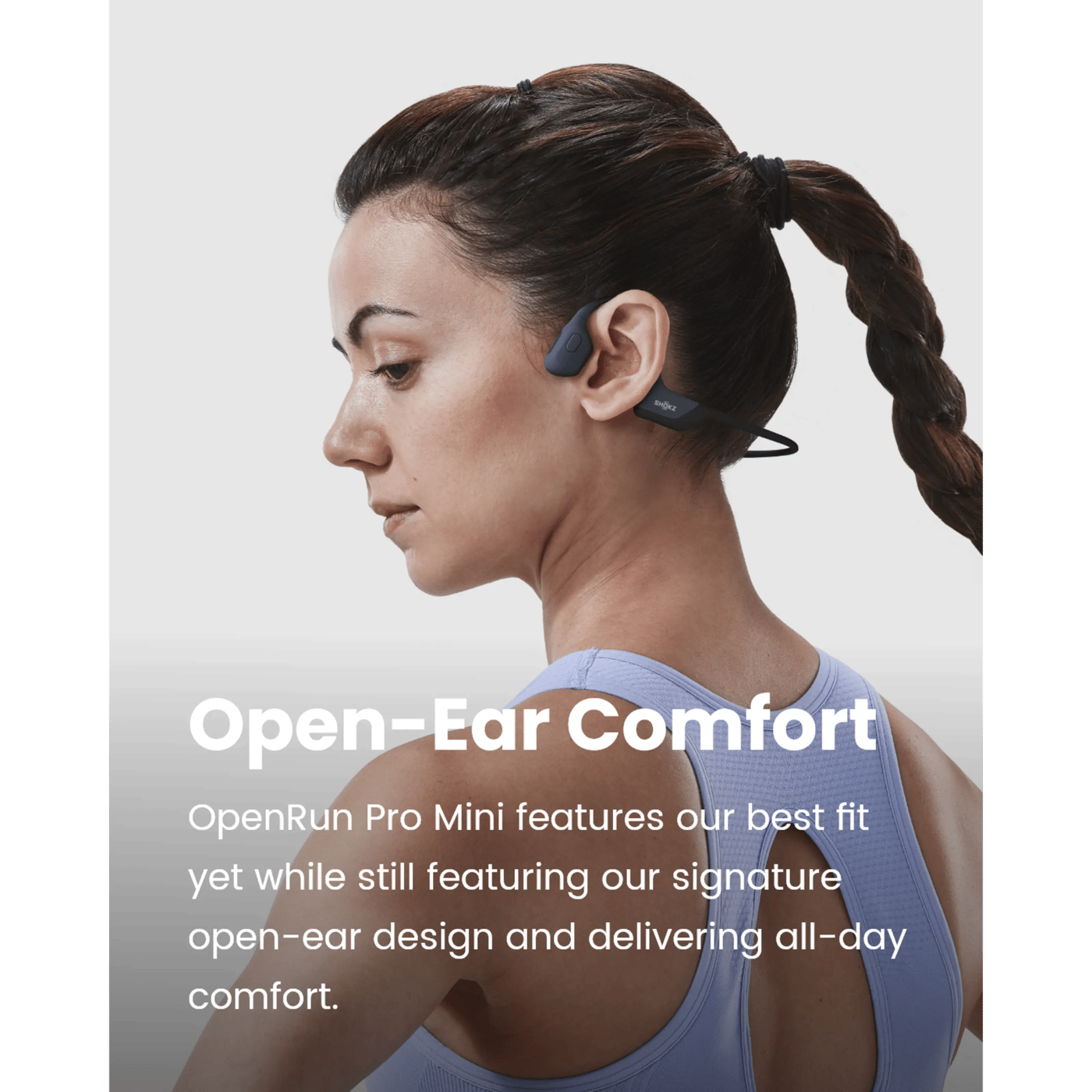 Shokz OpenRun Pro Mini Trådløse hodetelefoner