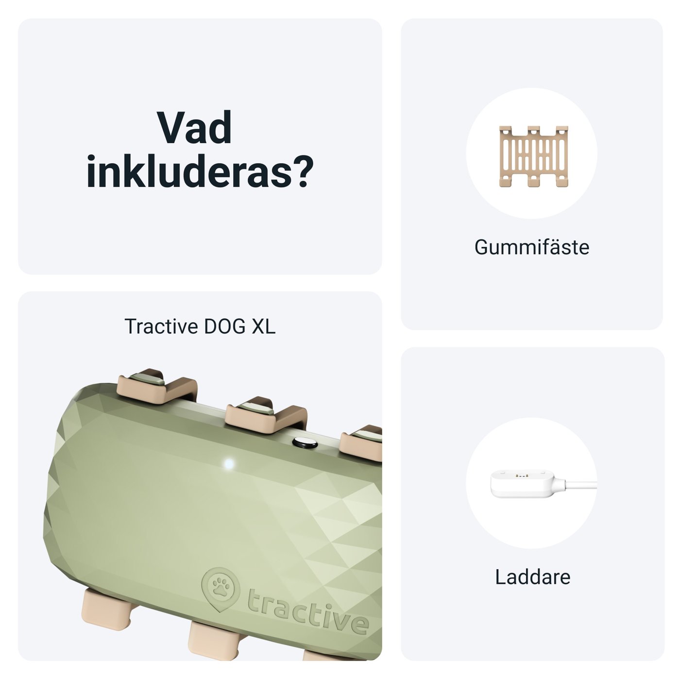 Tractive DOG XL GPS-tracker för hund