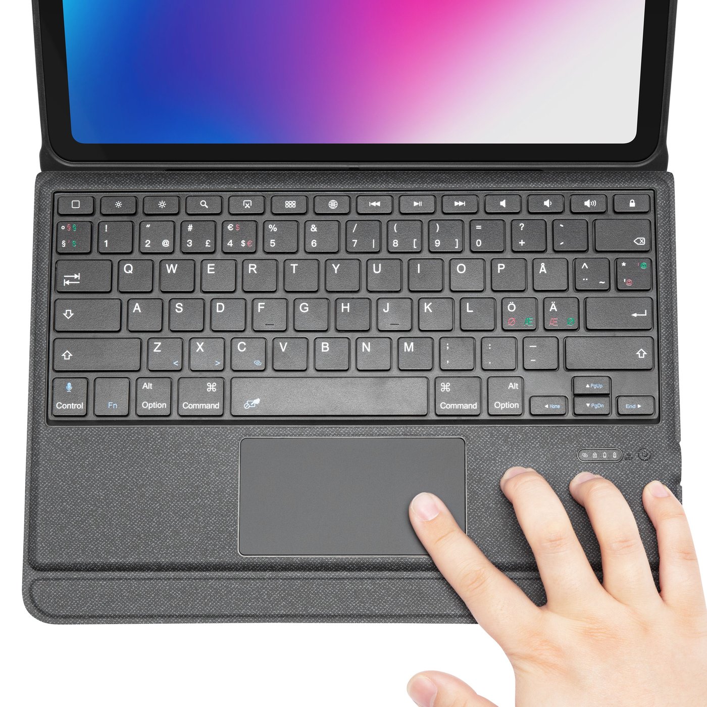 Linocell Tangentbordsfodral för iPad Pro 12,9" Gen. 3-6