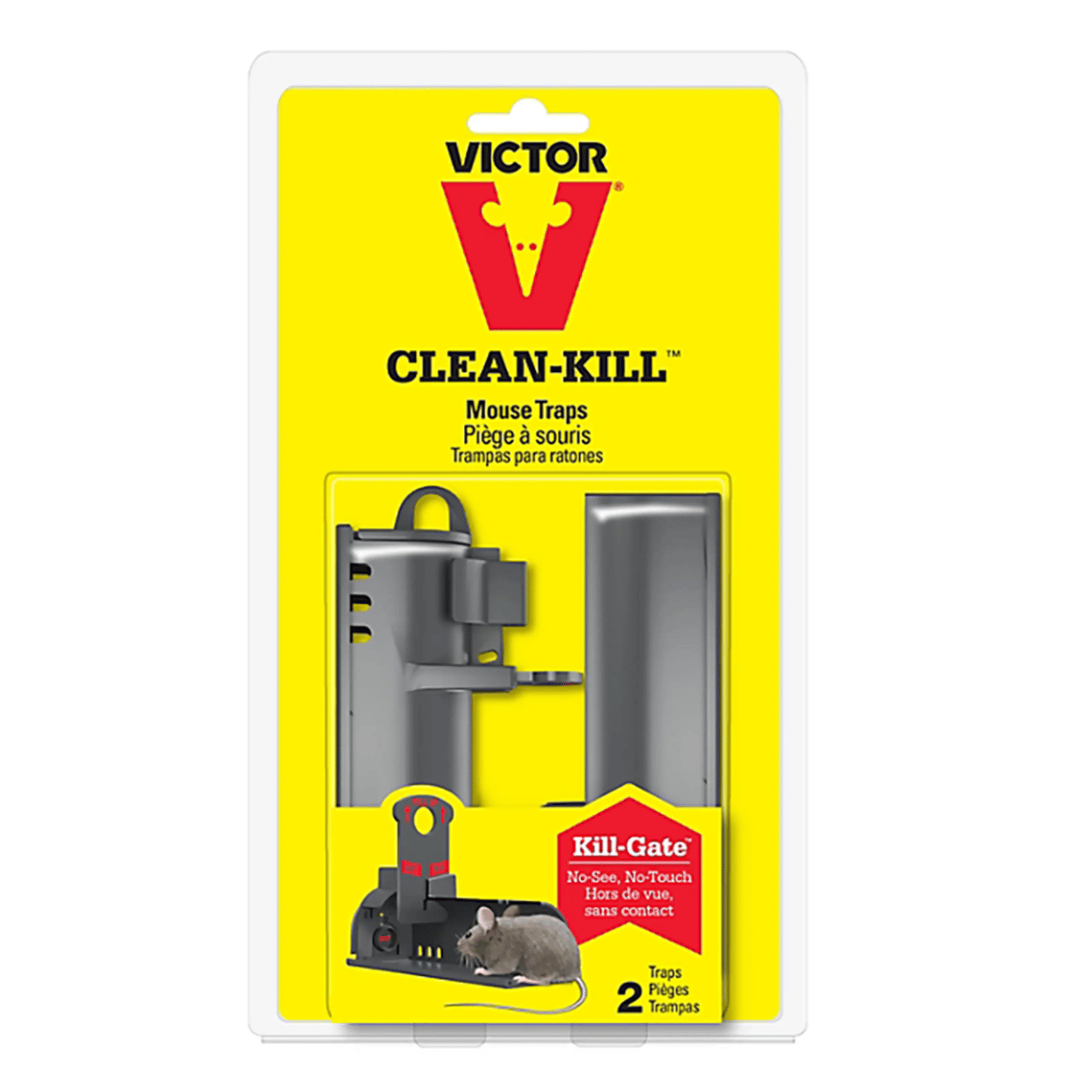 Victor Clean kill Musfälla 2-pack
