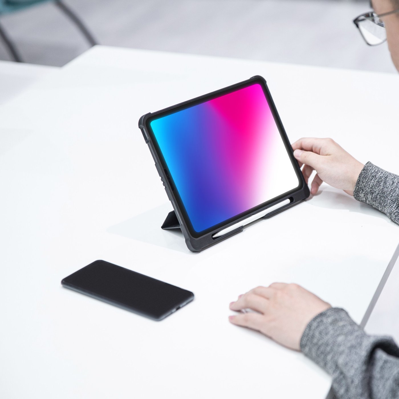 Linocell Tangentbordsfodral för iPad 10,9" Gen. 10