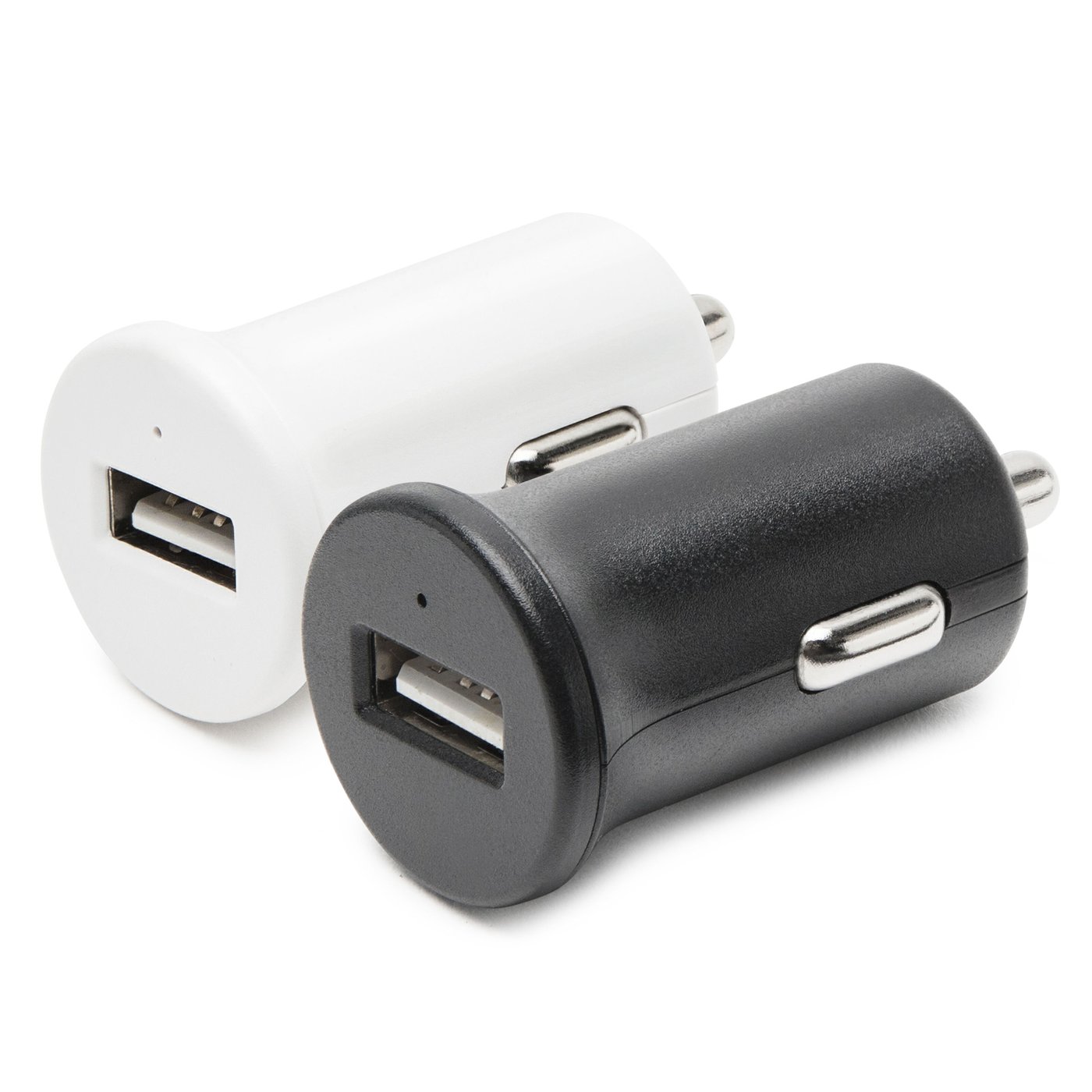 Linocell Mini USB-billader 2,4 A Svart