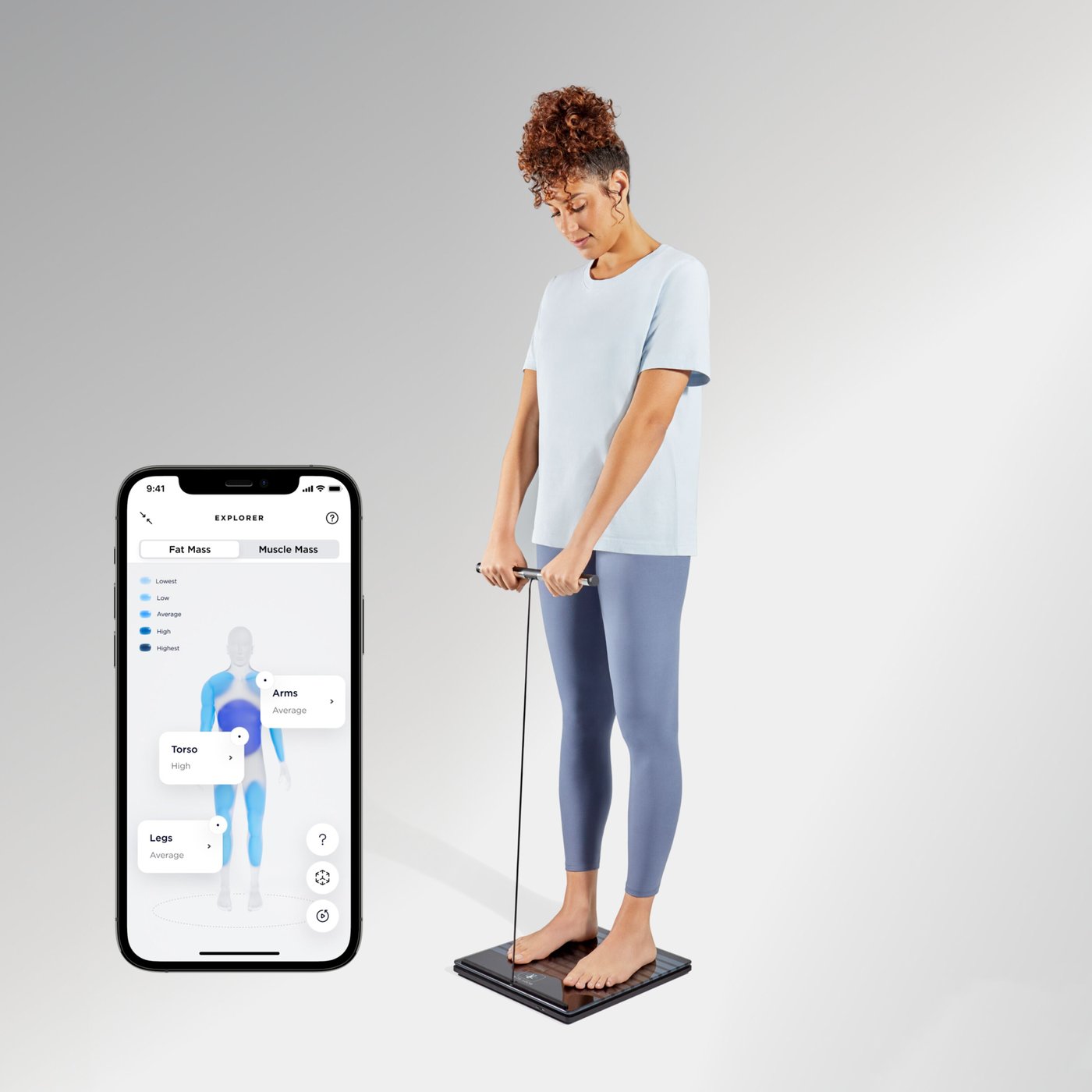 Withings Body Scan Connected Health Station Smart våg Svart