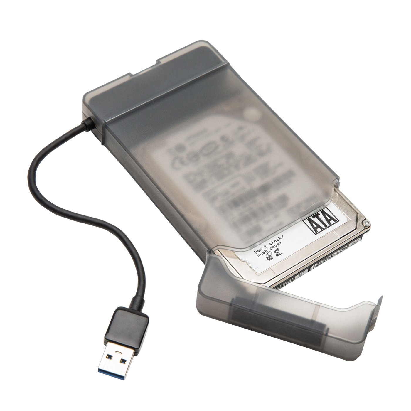 Plexgear Hårddiskkabinett 2,5” HDD & SSD Smart access USB-A