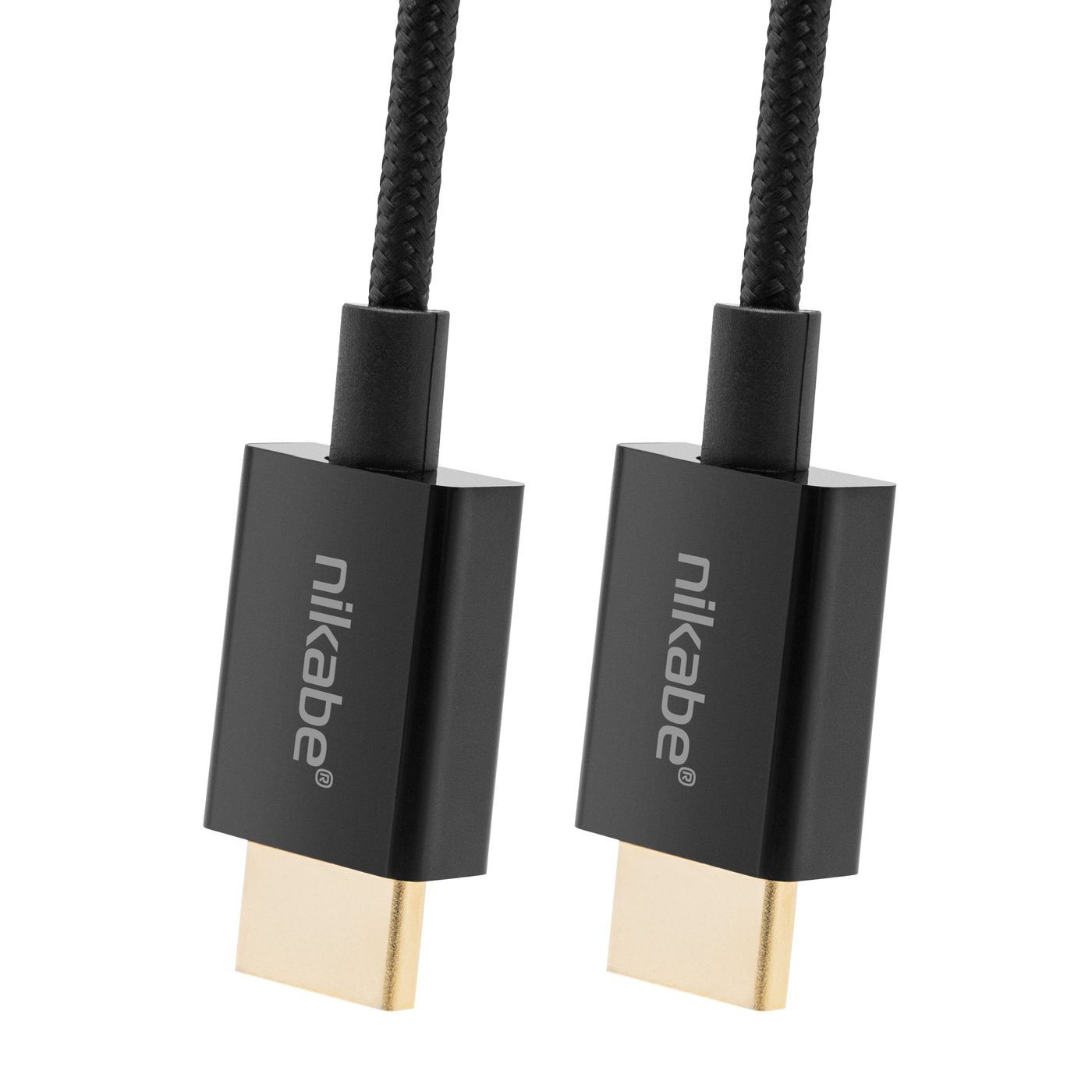 Nikabe Ultra Slim HDMI-kabel med 8K-støtte - Svart 1 m