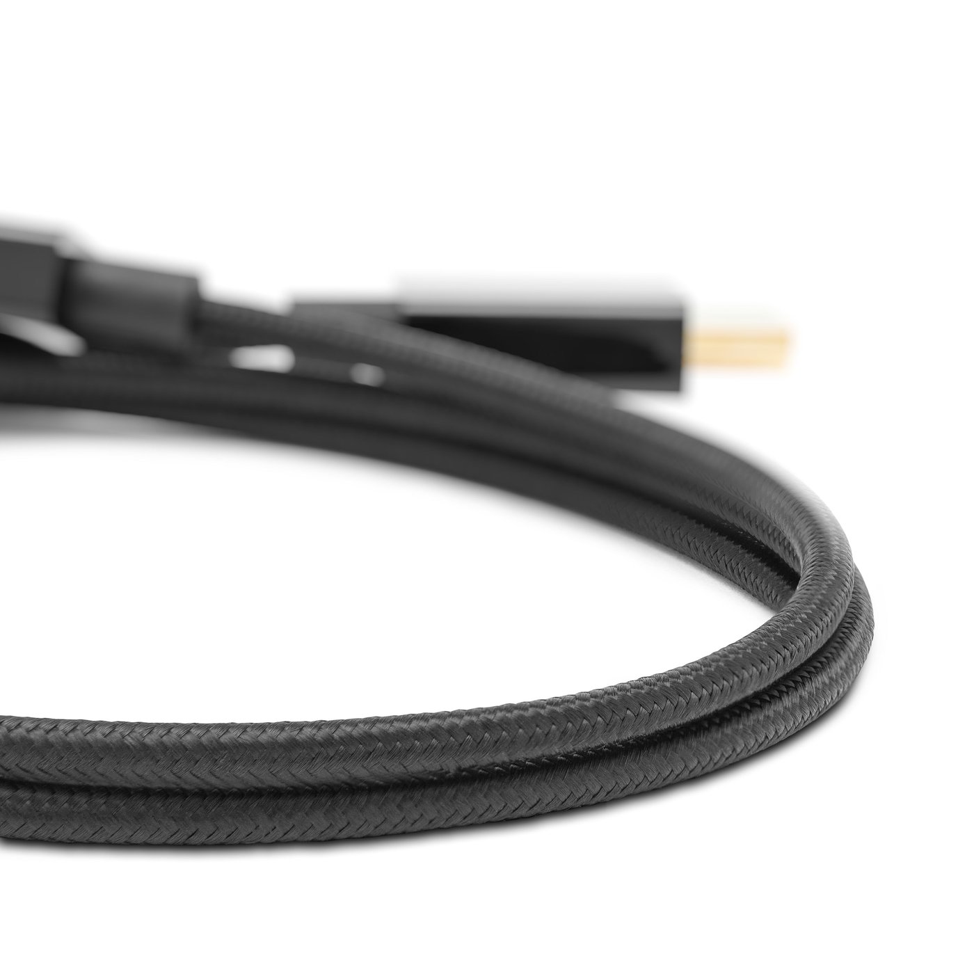 Nikabe Ultra Slim HDMI-kabel med 8K-støtte - Svart 1 m