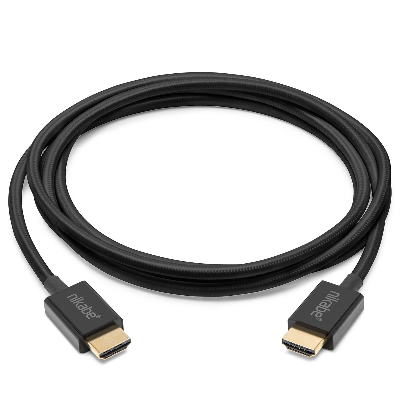 Nikabe Ultra Slim HDMI-kabel med 8K-støtte - Svart 2 m