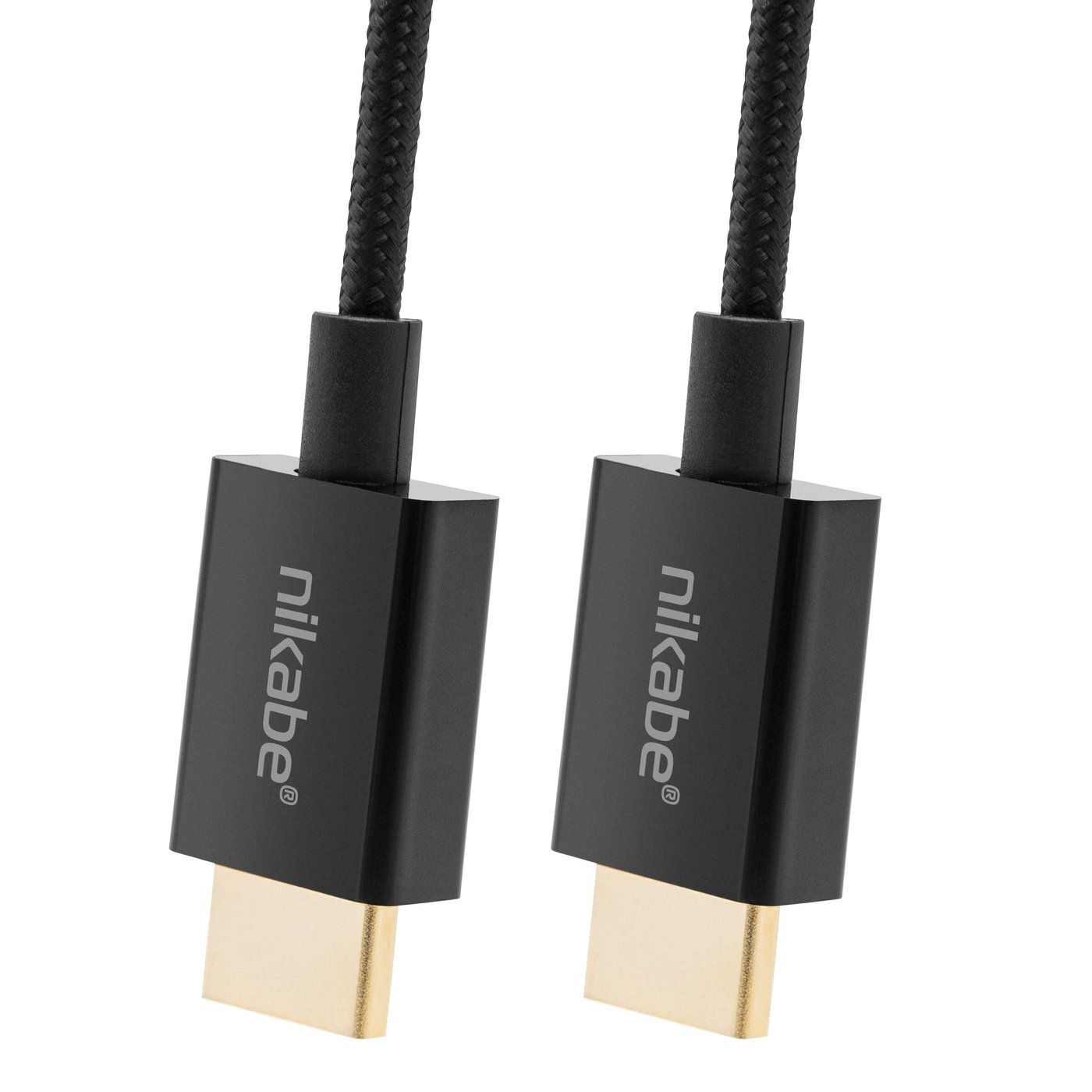 Nikabe Ultra Slim HDMI-kabel med 8K-støtte - Svart 2 m