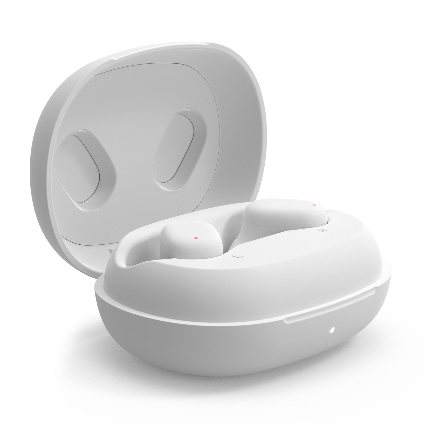 Linocell True Wireless-hodetelefoner Hvit