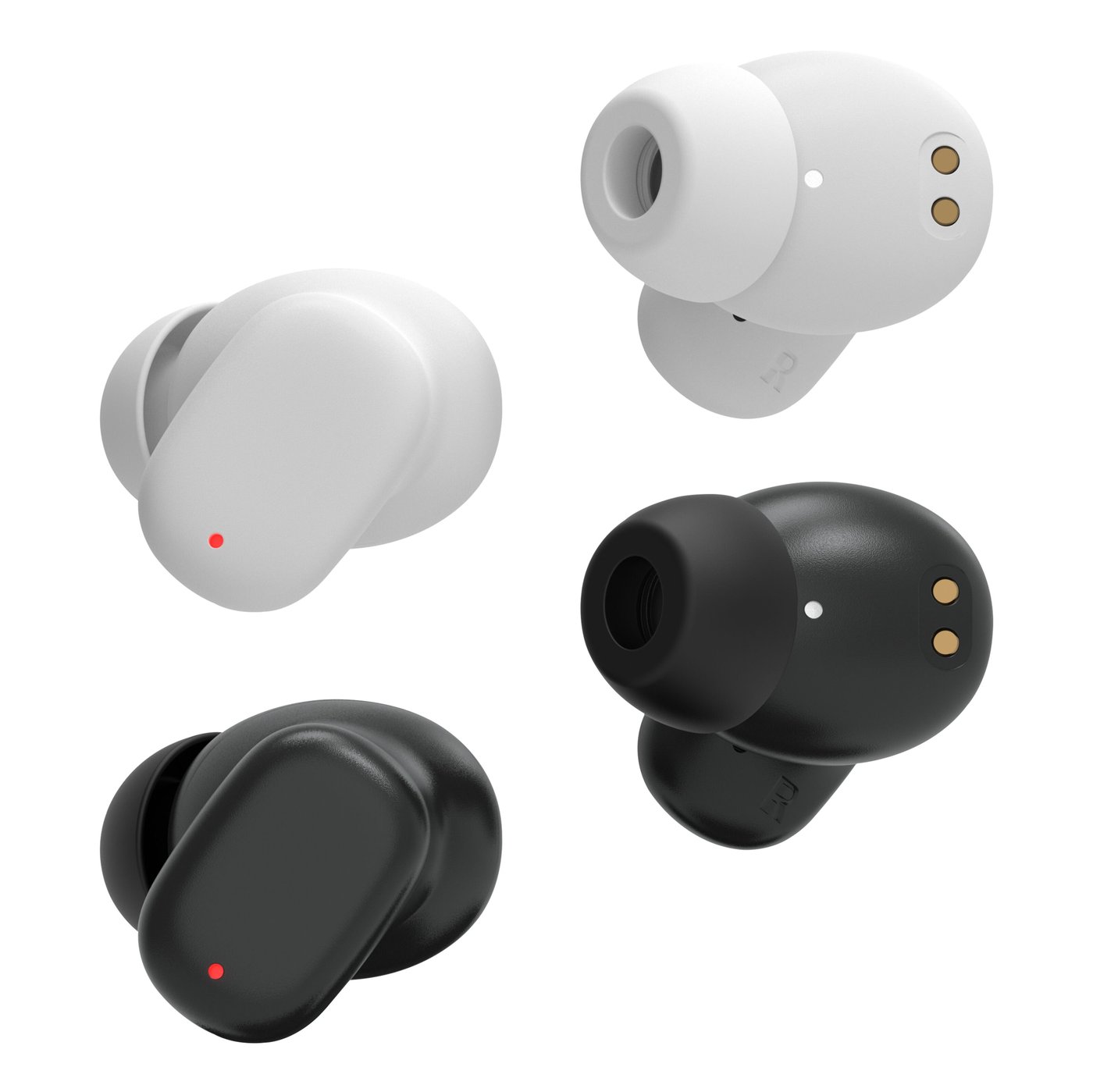 Linocell True Wireless-hodetelefoner Svart