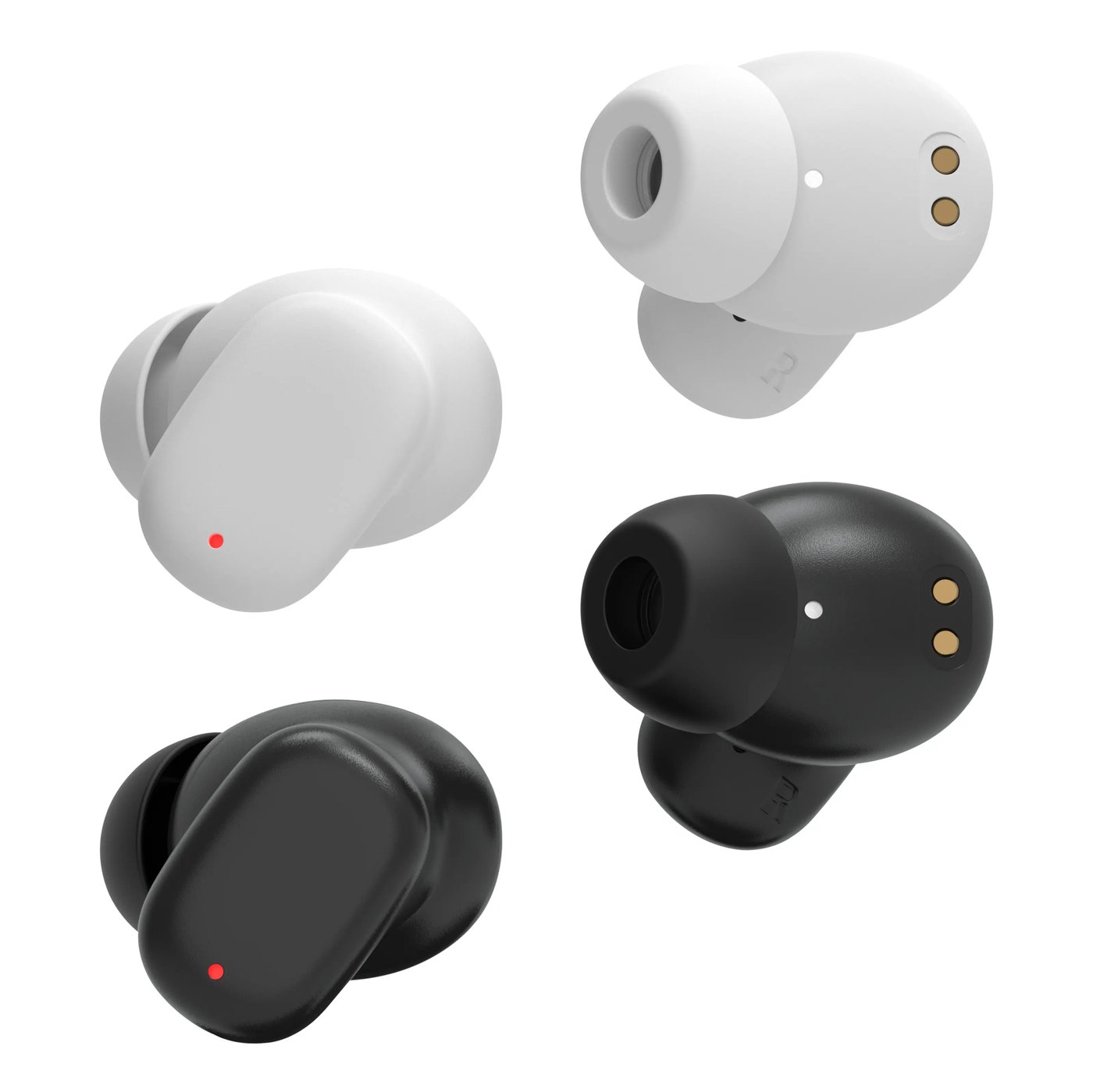 Linocell Trådlösa in-ear-hörlurar Svart