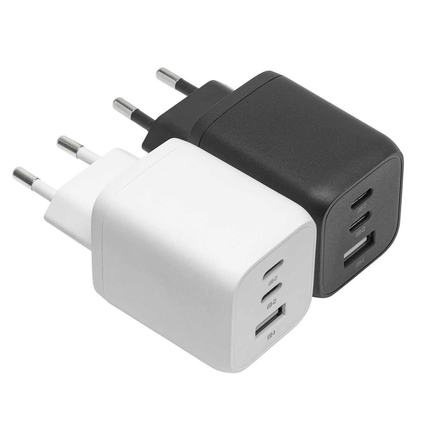 Linocell Premium GaN USB-C laddare med PD 65 W Vit