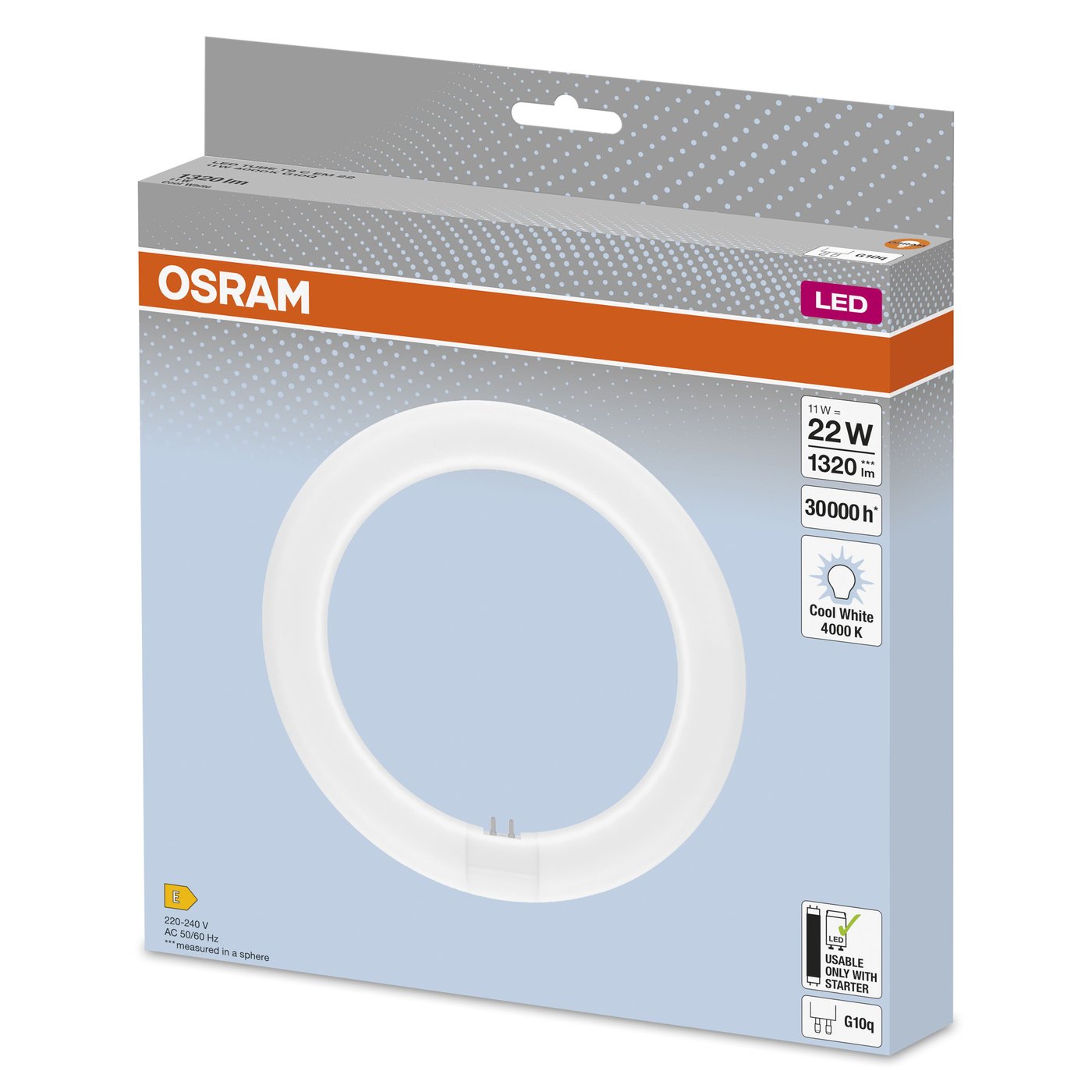 Osram LED-Cirkulärt lysrör (G10Q) 1320 lm