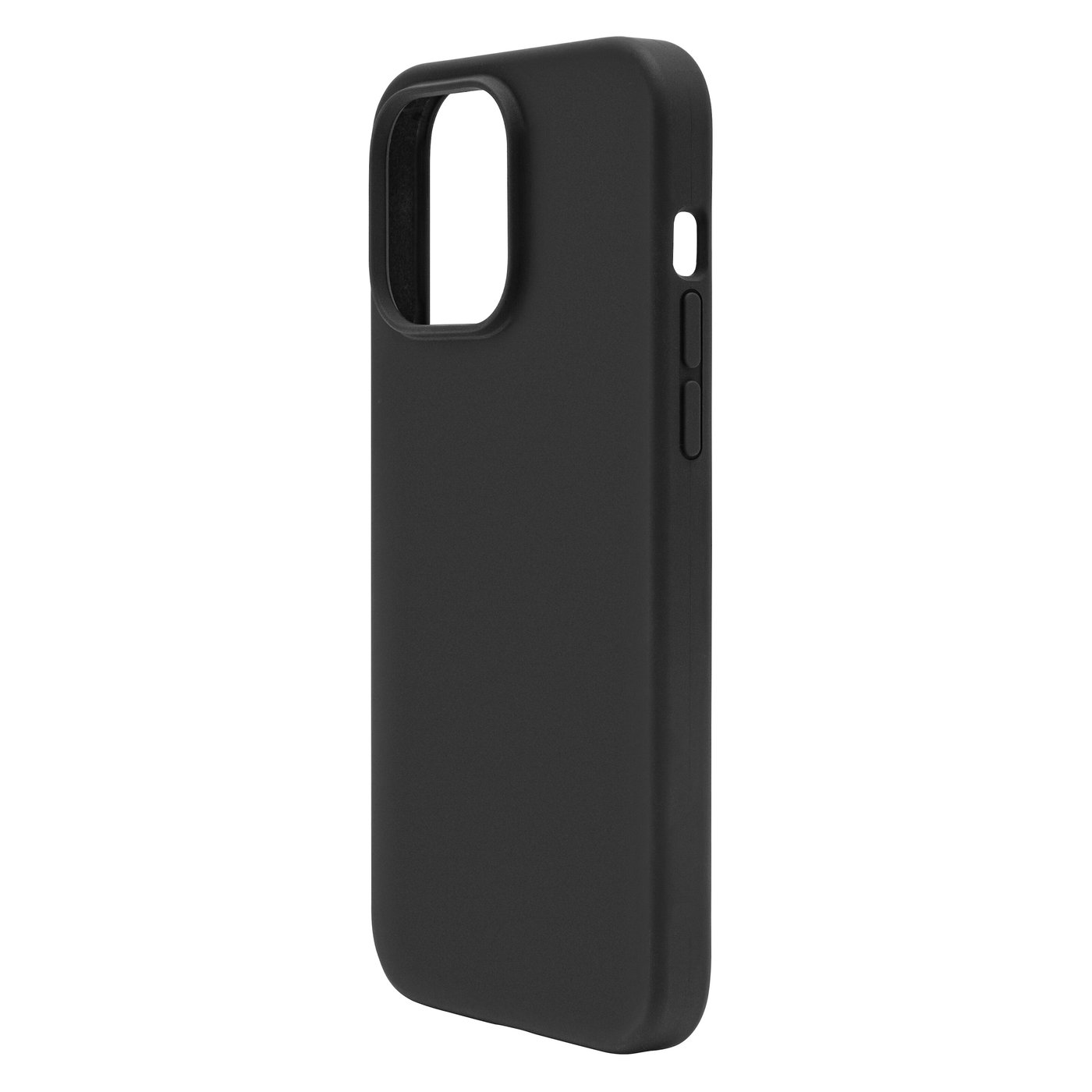 Linocell Rubber case för iPhone 15 Pro Max Svart