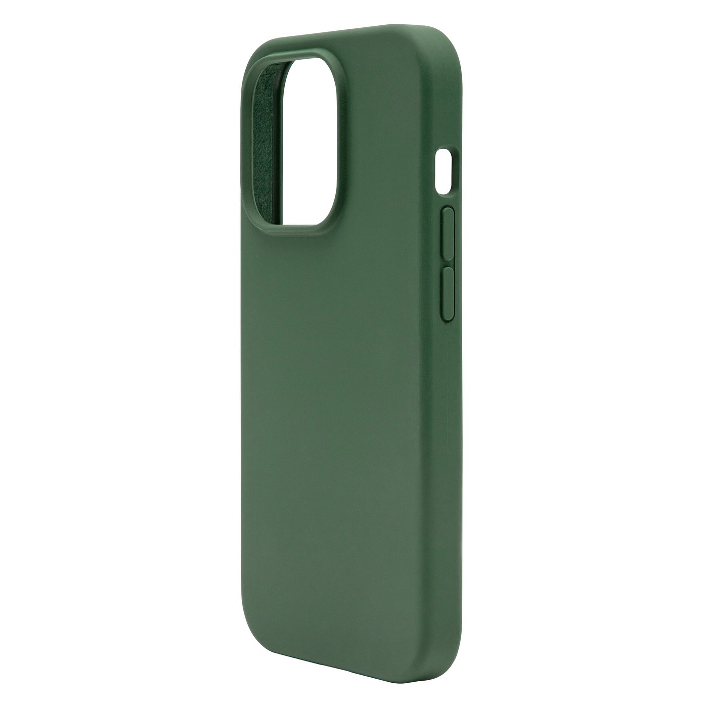 Linocell Rubber case för iPhone 15 Pro Grön