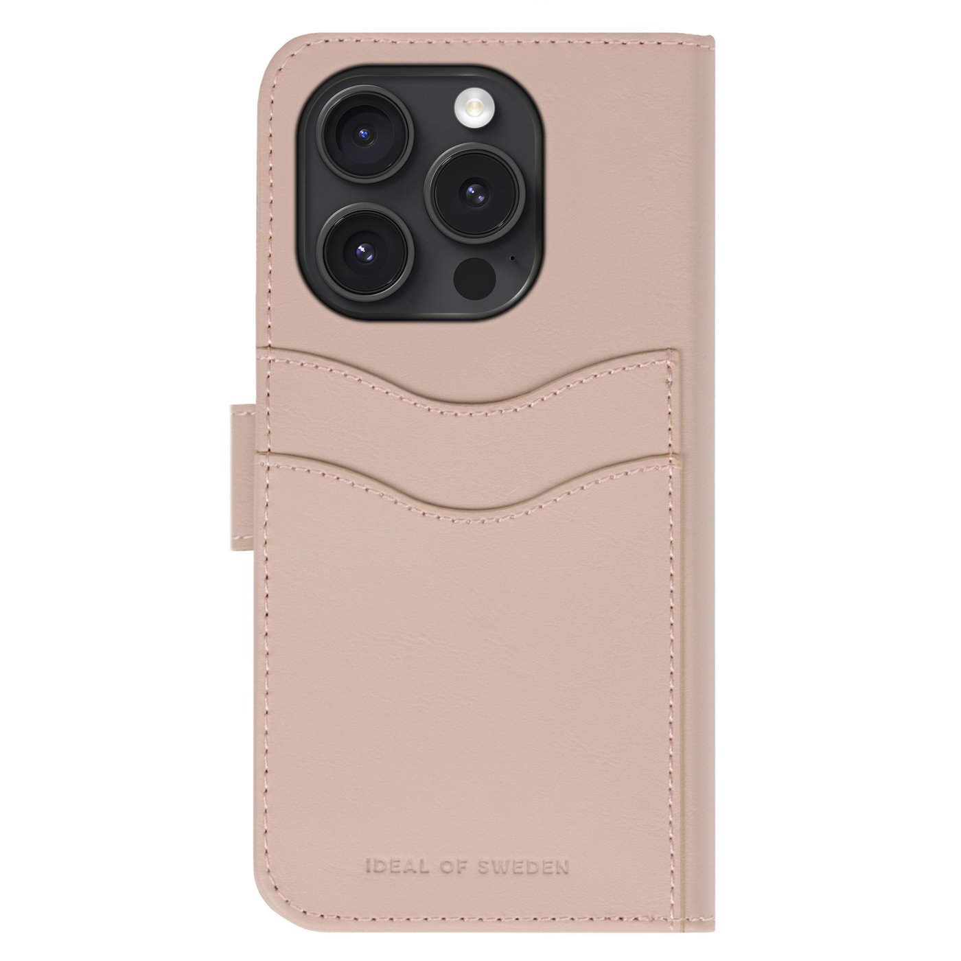 IDEAL OF SWEDEN Magnet Wallet+ för iPhone 15 Pro Rosa
