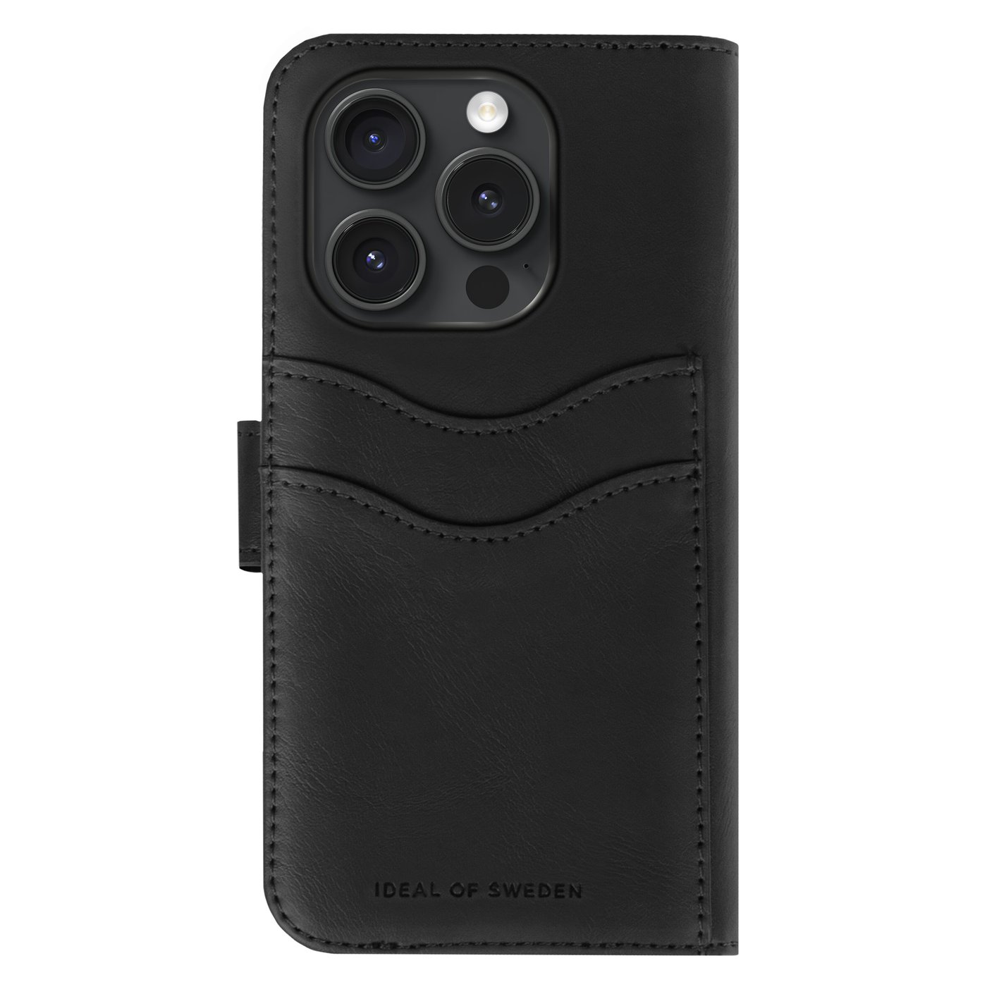 IDEAL OF SWEDEN Magnet Wallet+ for iPhone 15 Pro Svart