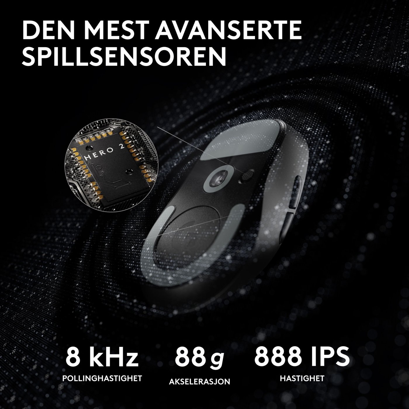 Logitech G Pro X Superlight 2 Trådløs mus