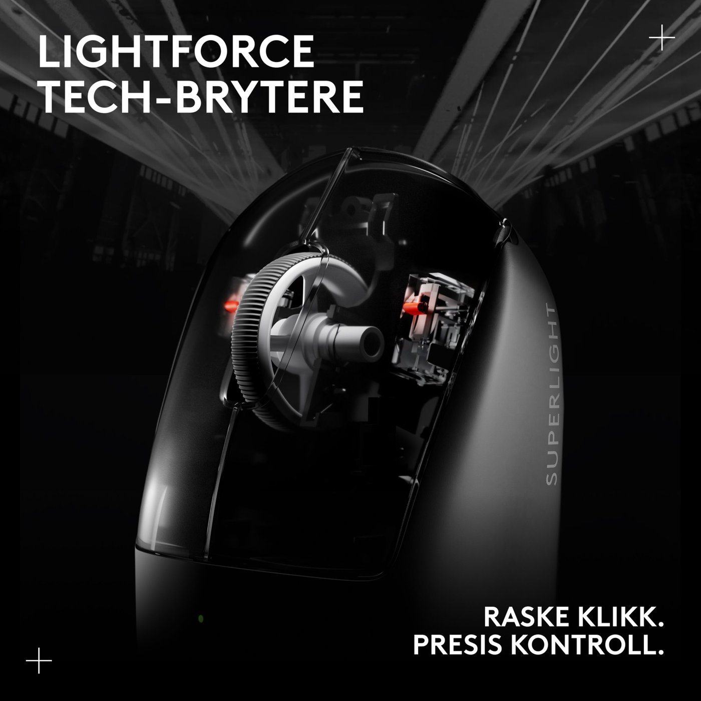 Logitech G Pro X Superlight 2 Trådløs mus