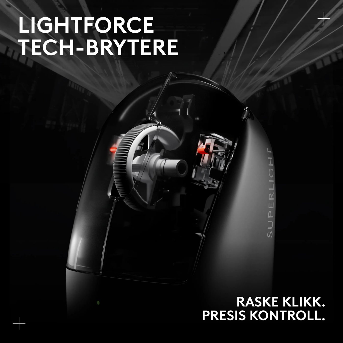 Logitech G Pro X Superlight 2 Trådløs mus