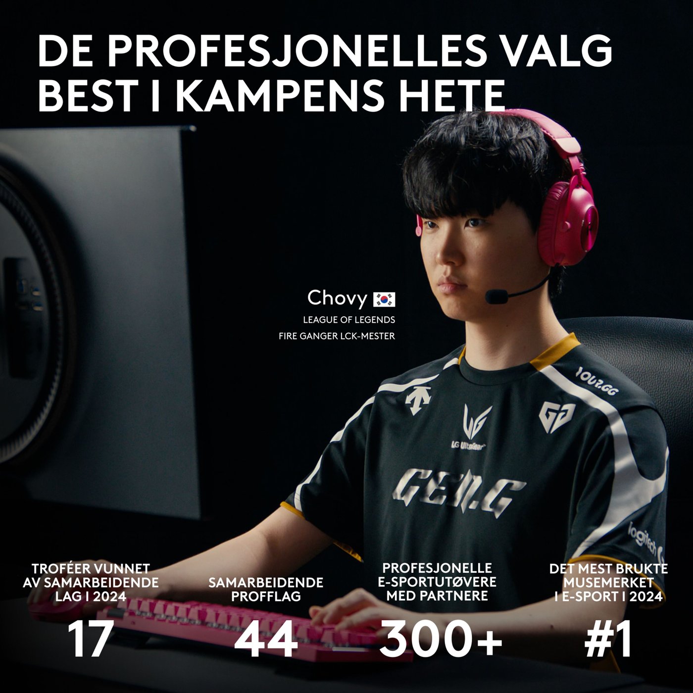 Logitech G Pro X Superlight 2 Trådløs mus