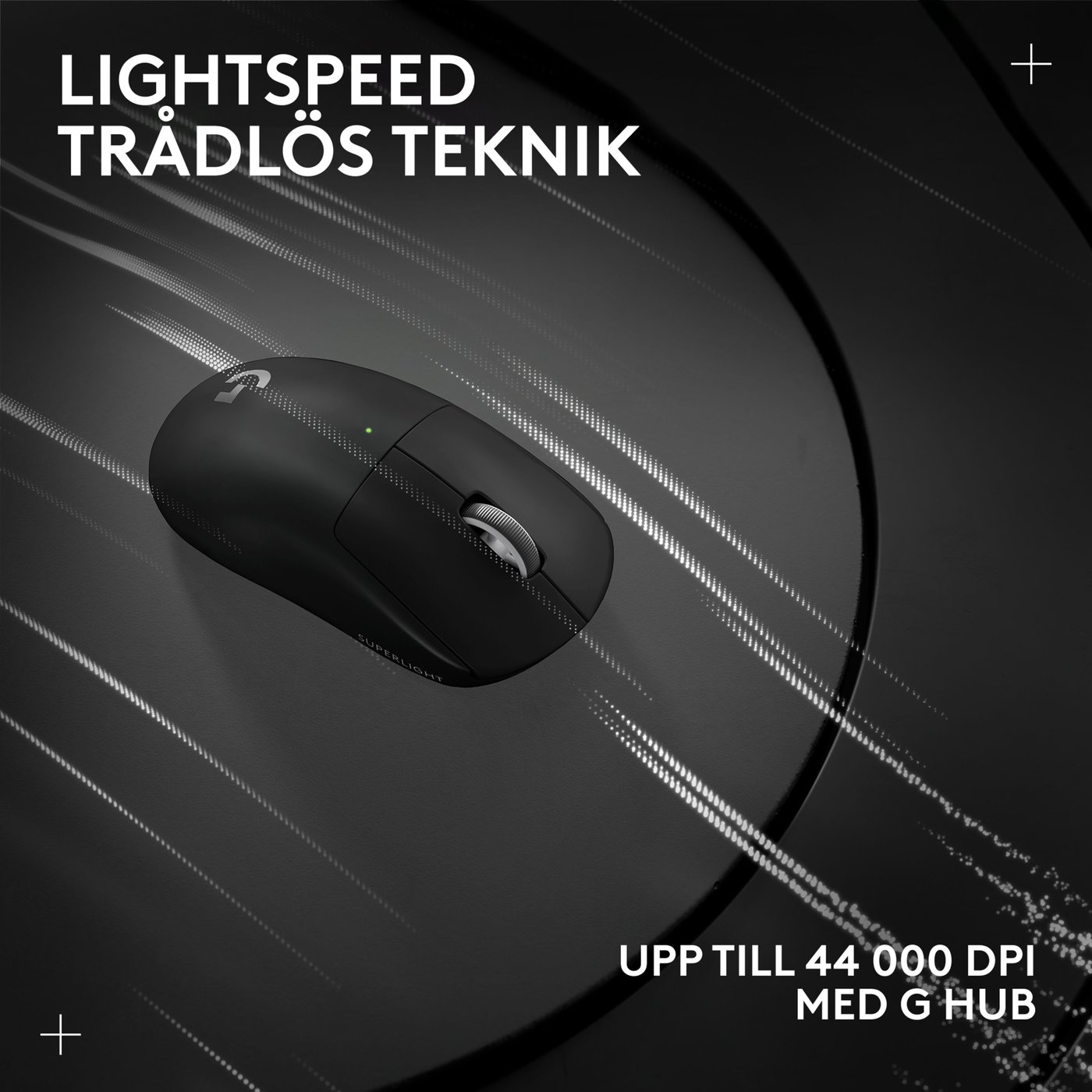 Logitech G Pro X Superlight 2 Trådlös mus