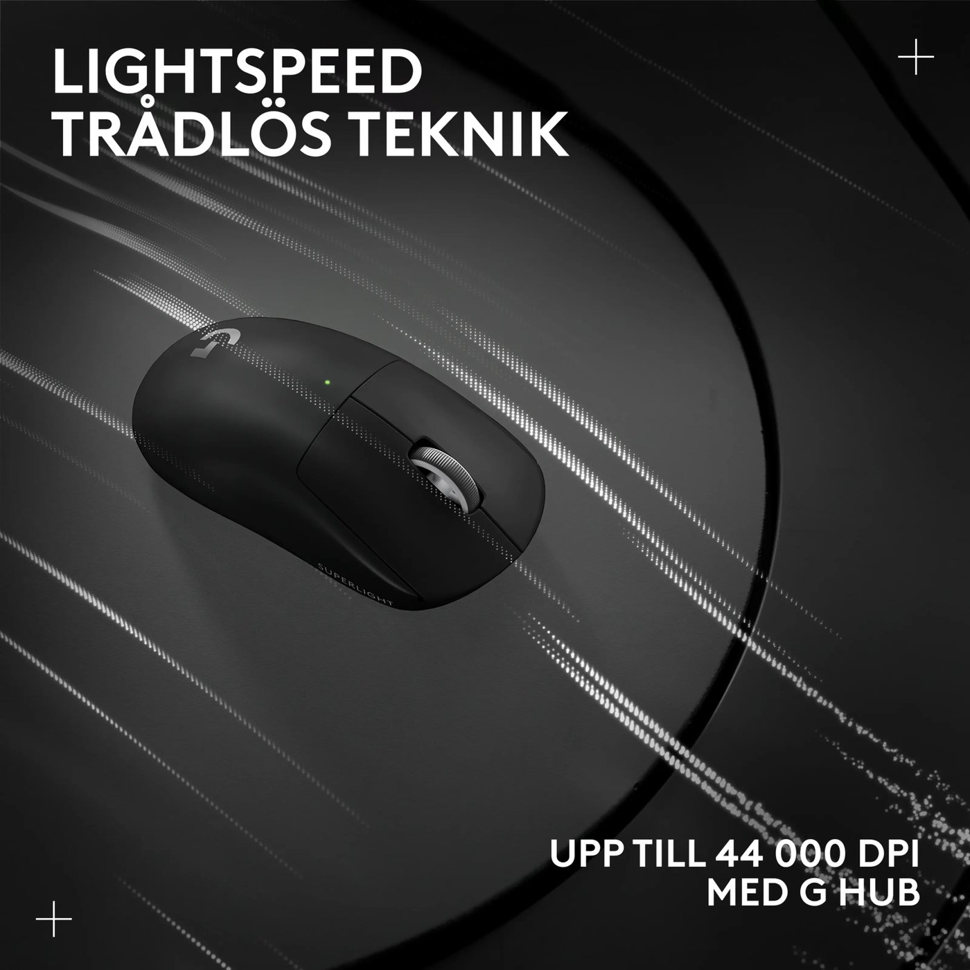 Logitech G Pro X Superlight 2 Trådlös mus