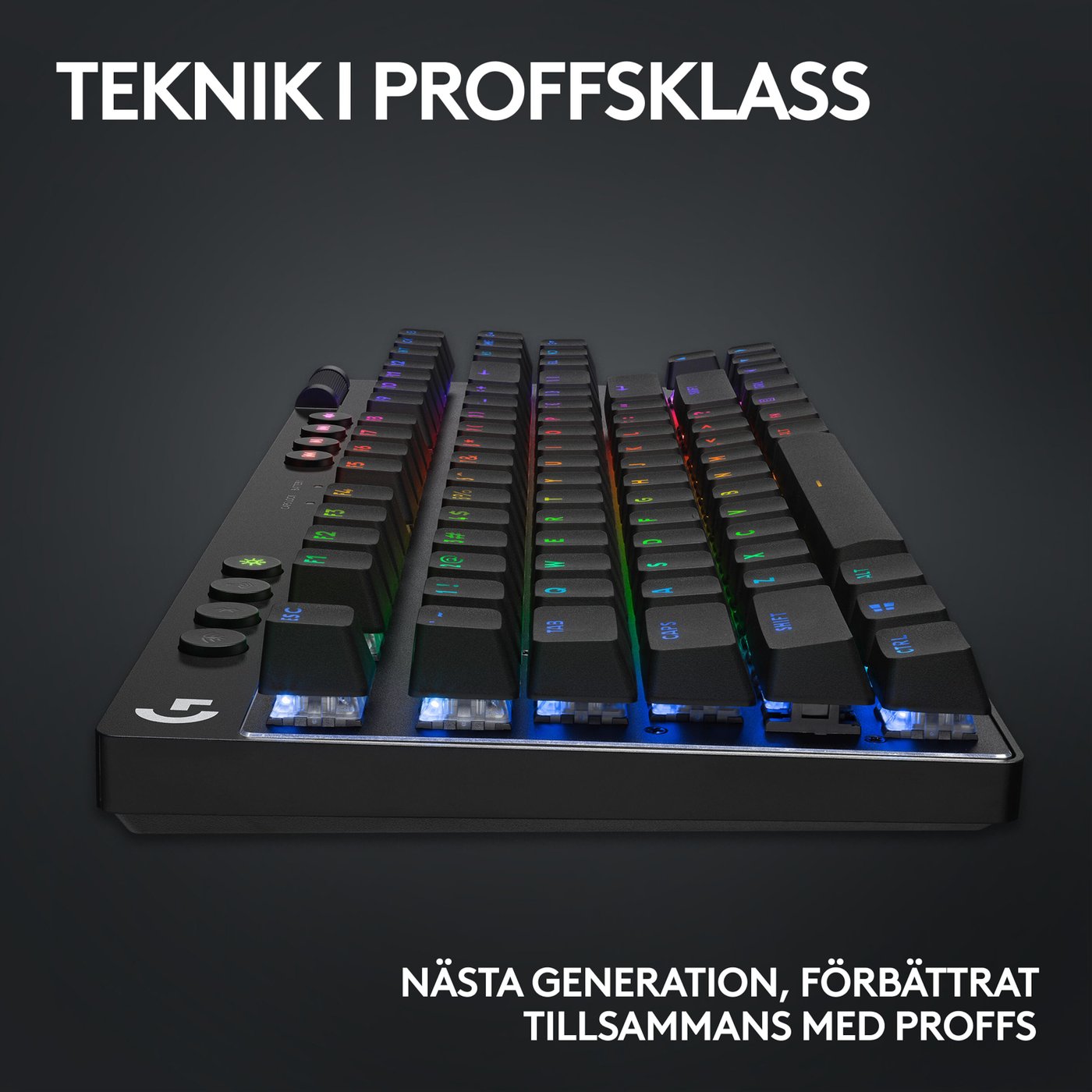 Logitech G Pro X TKL Lightspeed Gaming-tangentbord