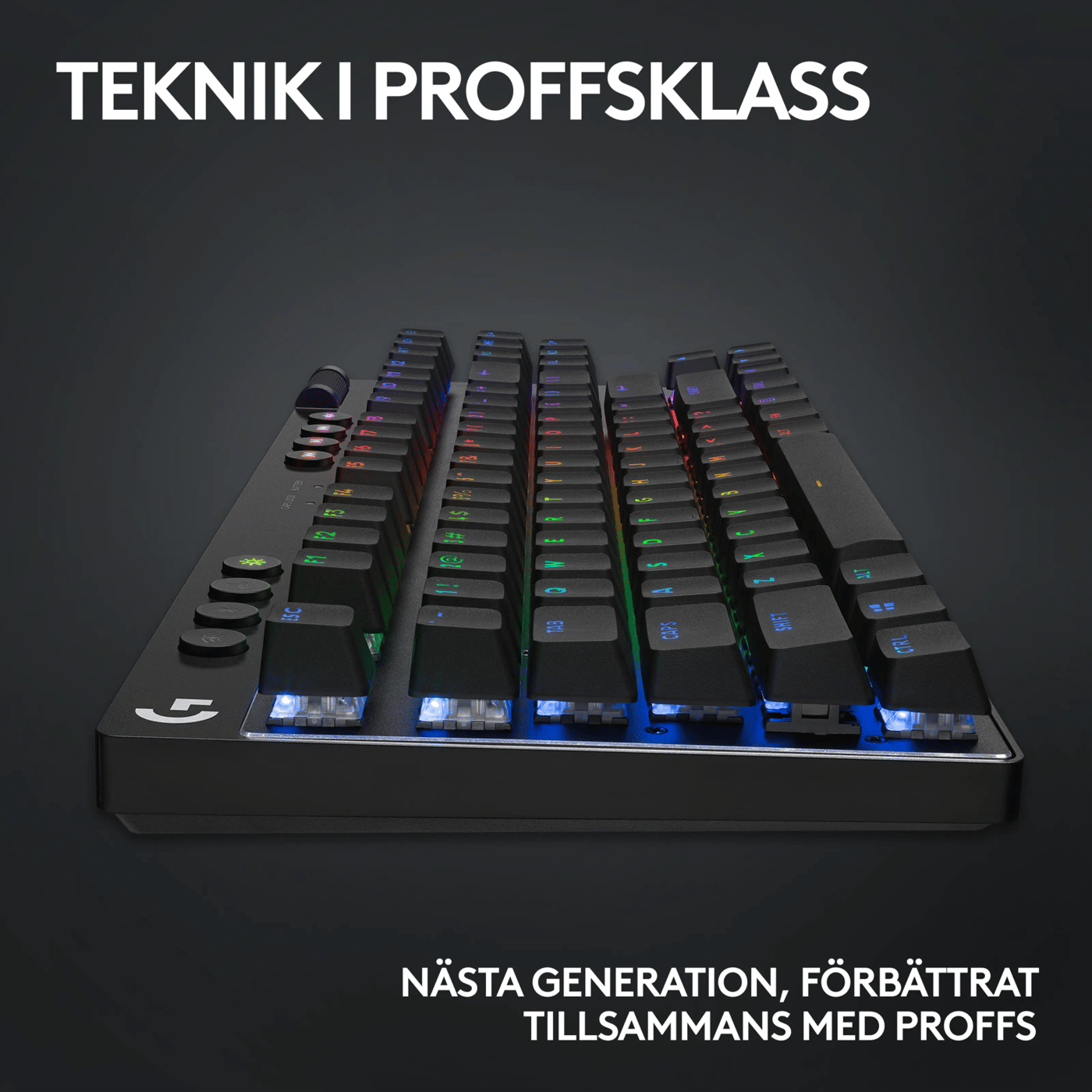 Logitech G Pro X TKL Lightspeed Gaming-tangentbord