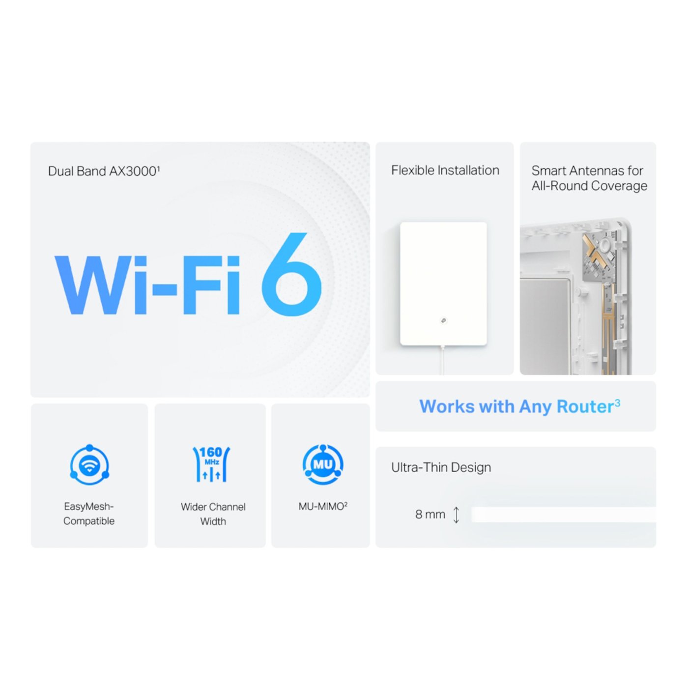 TP-link Archer Air E5 Wifi 6-repeater AX3000