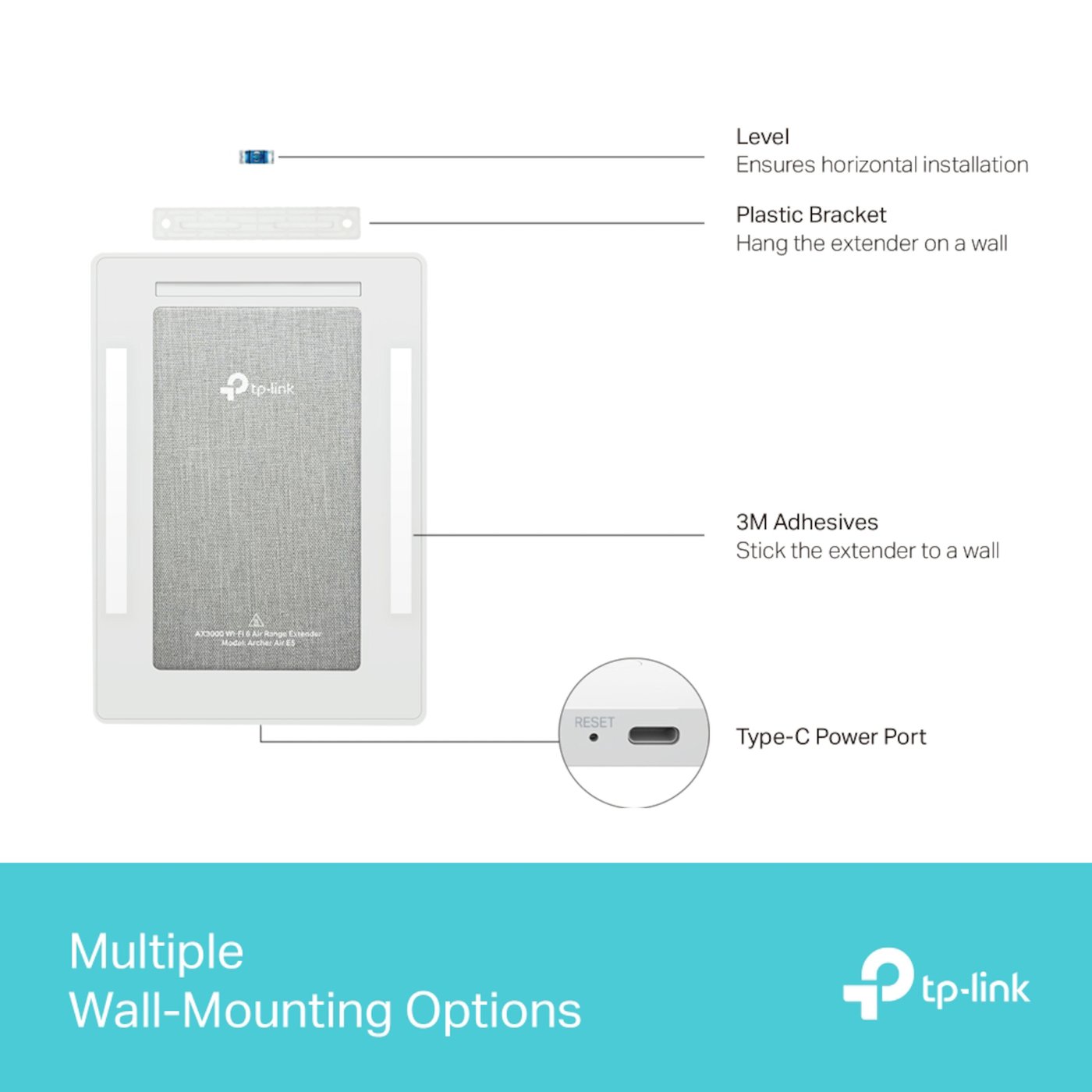 TP-link Archer Air E5 Wifi 6-repeater AX3000