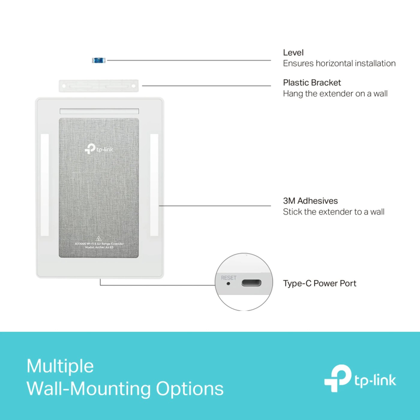 TP-Link Archer Air E5 Wifi 6-repeater AX3000