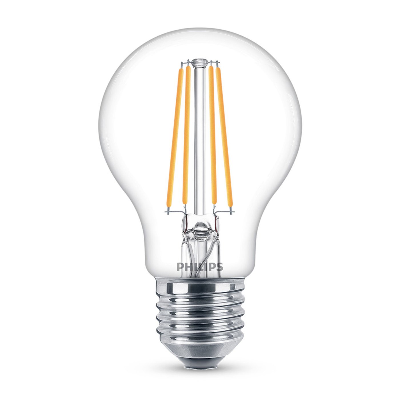 Philips LED-globepære E27 806 lm 3-pk.