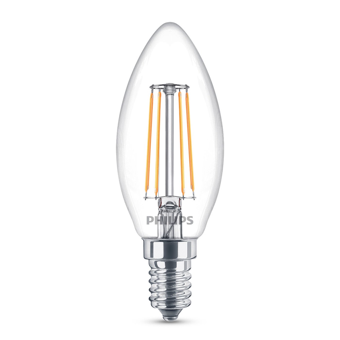 Philips LED-lampa Kron LED E14 470 lm 6-pack
