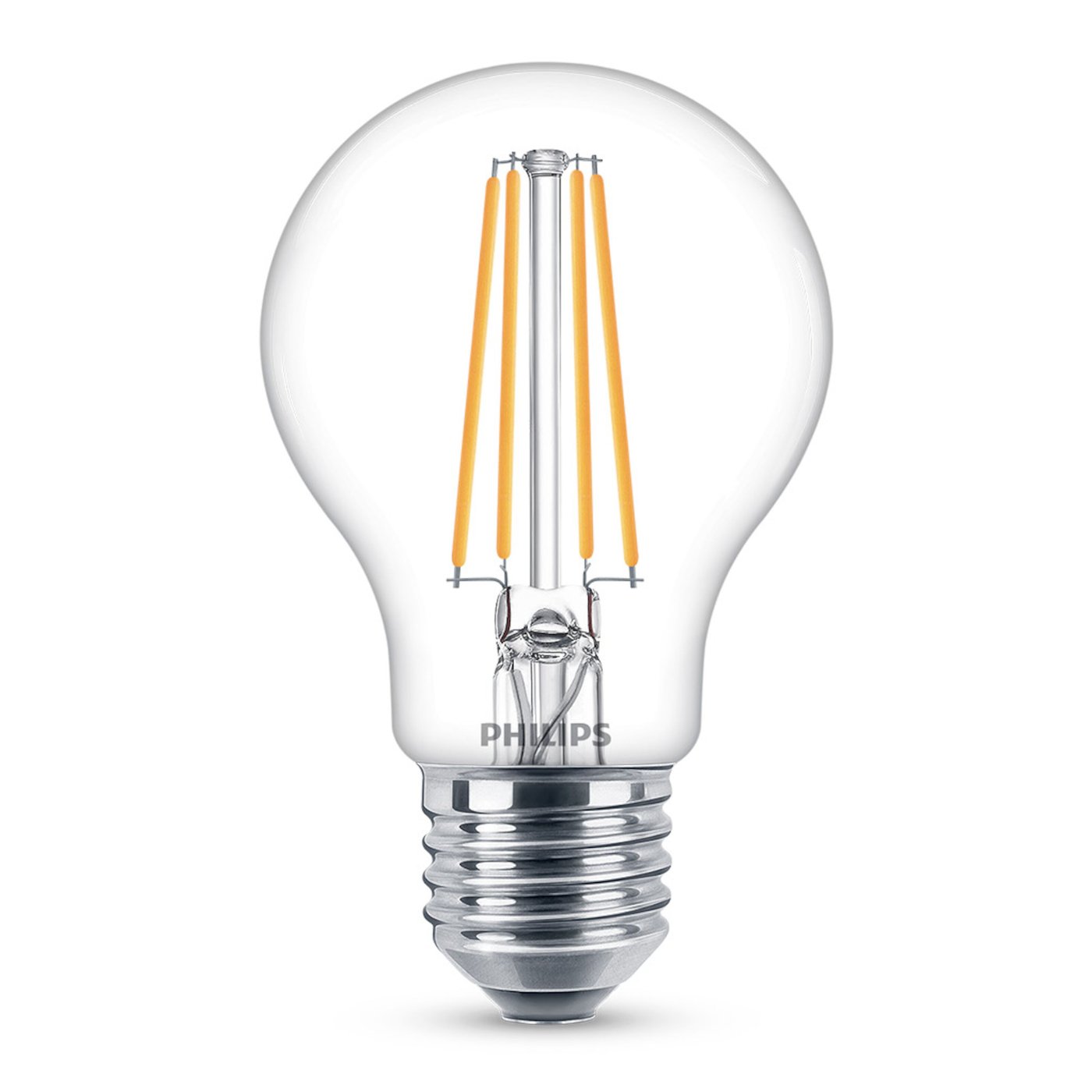 Philips LED-pære E27 806 lm 3-pk.