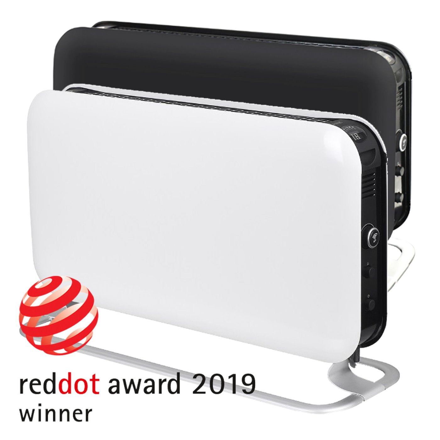 Mill gen.3 Gulvovn med app 1200 W Svart